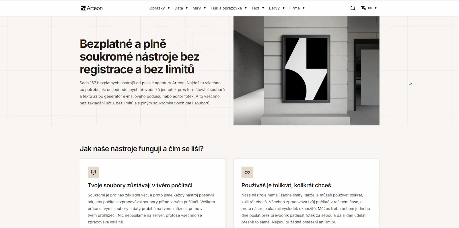 Arteon Tools (Czech Edition) screenshot 1