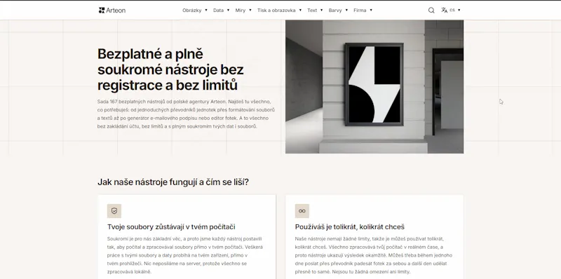 Arteon Tools (Czech Edition) screenshot 1