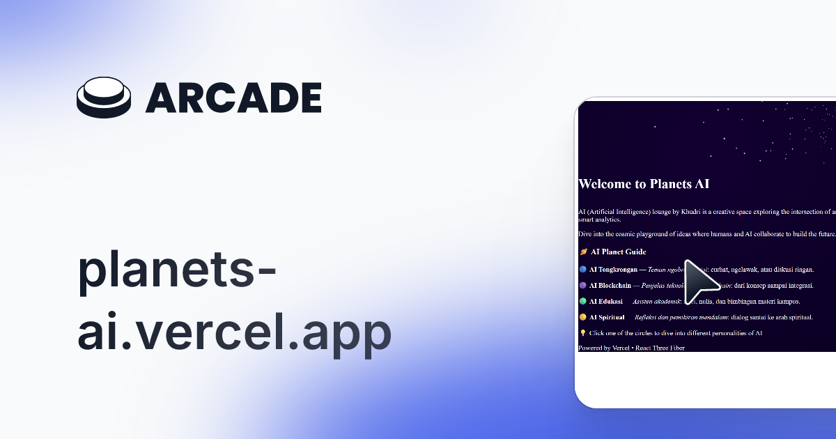 Planets AI gallery image