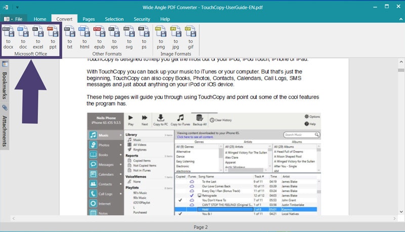 Wide Angle PDF Converter gallery image