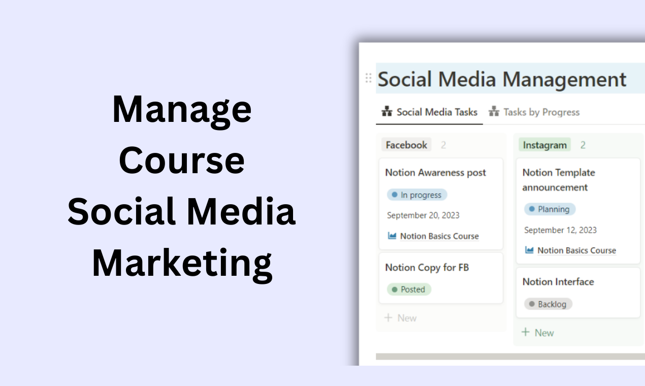 Mídia 3 de Modelo de noção de criação de curso on -line - Ultimate Toolkit para gerenciar cursos on -line.