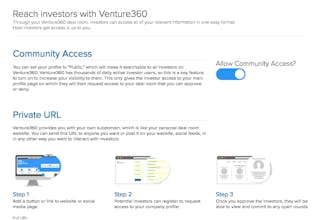 Venture360's Startup Fundraising Tool gallery image