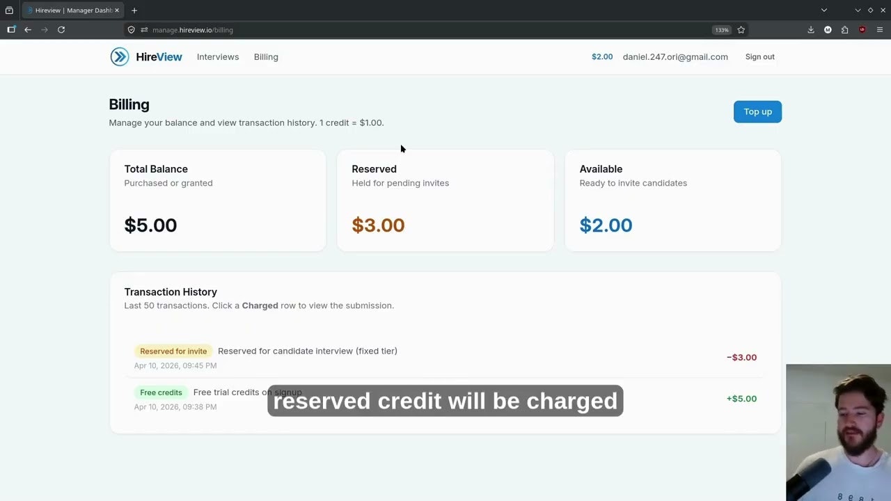 Hireview.io Launch gallery image