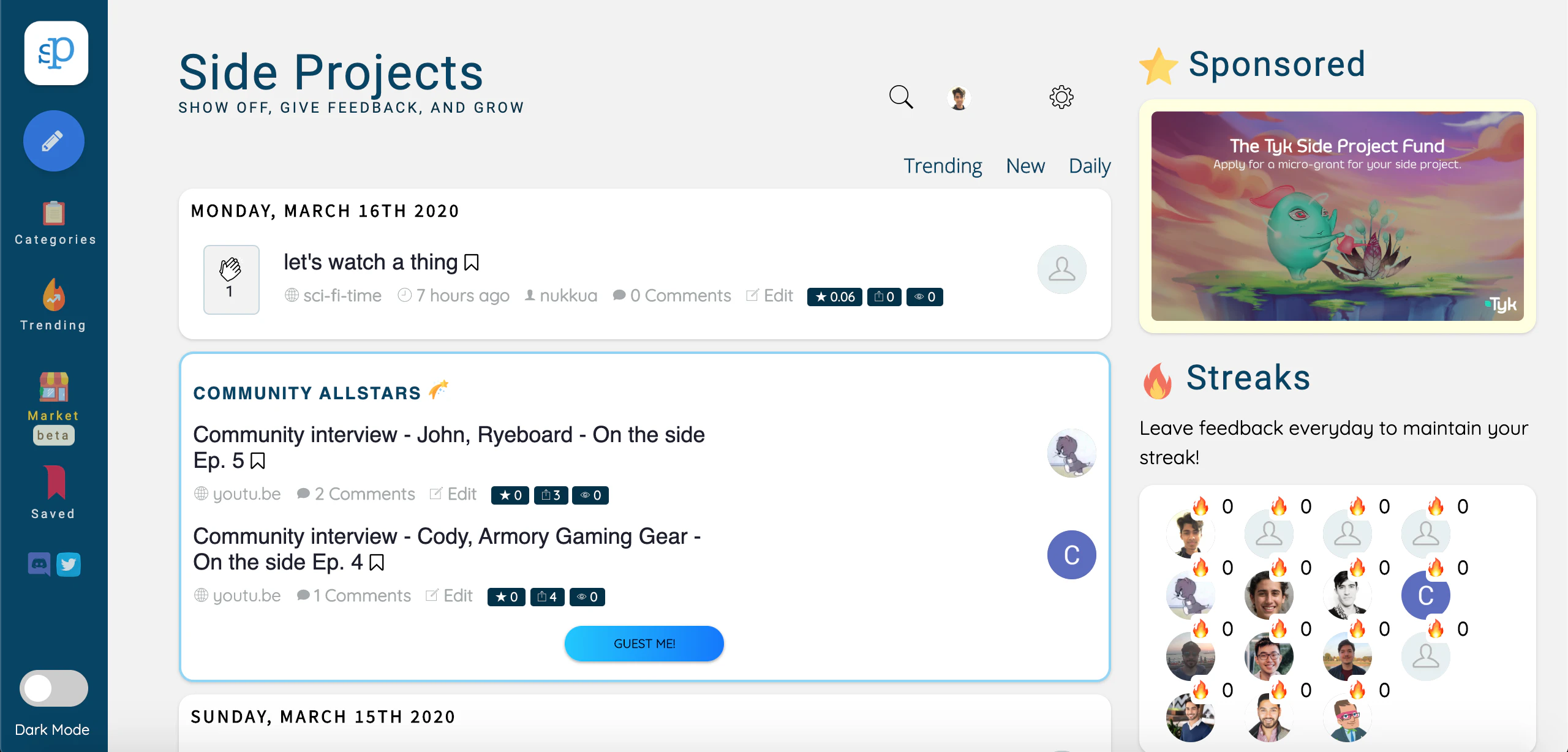 SideProjects Image