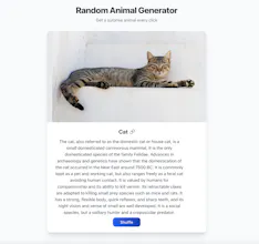 Random Animal Generator gallery image