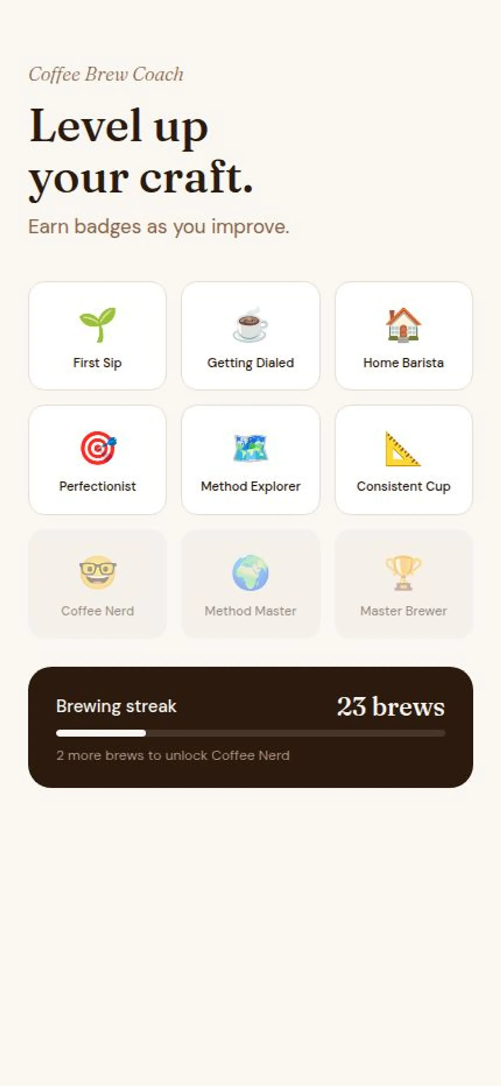 Coffee Brew Coach screenshot 2