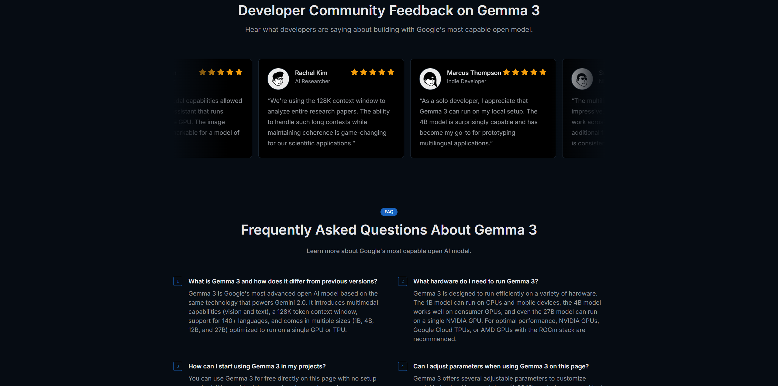 Gemma 3 gallery image