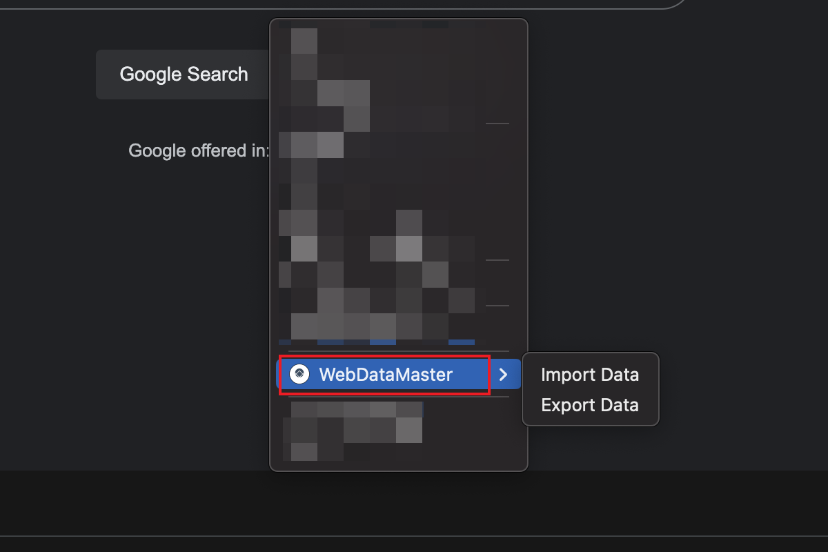 WebDatamaster - ส่งออกและนำเข้าข้อมูลเว็บไซต์ media 1