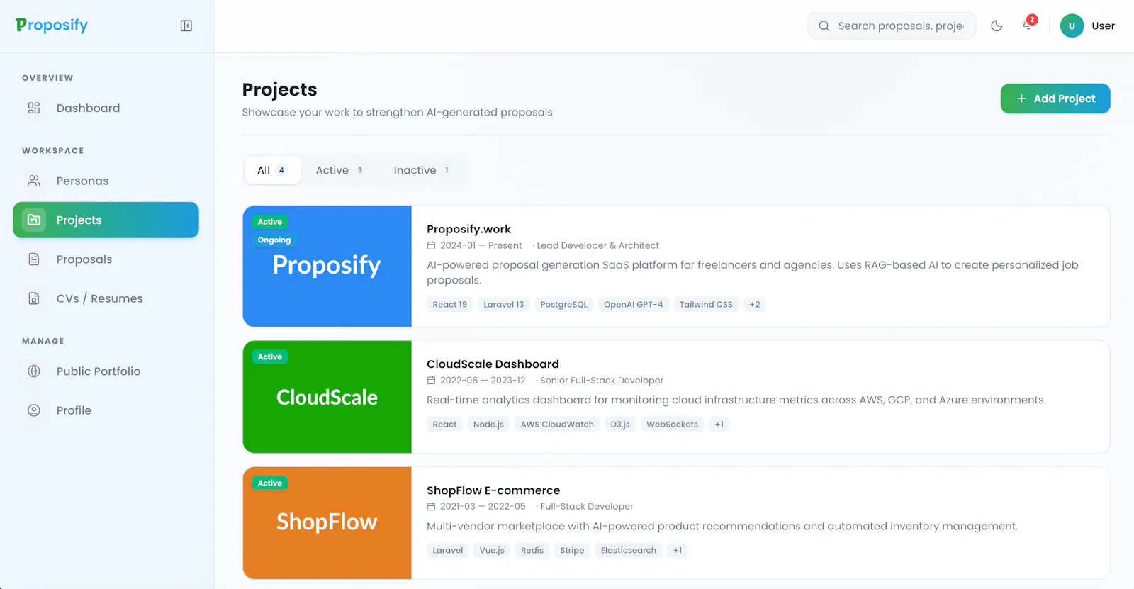 Prozilio screenshot 4