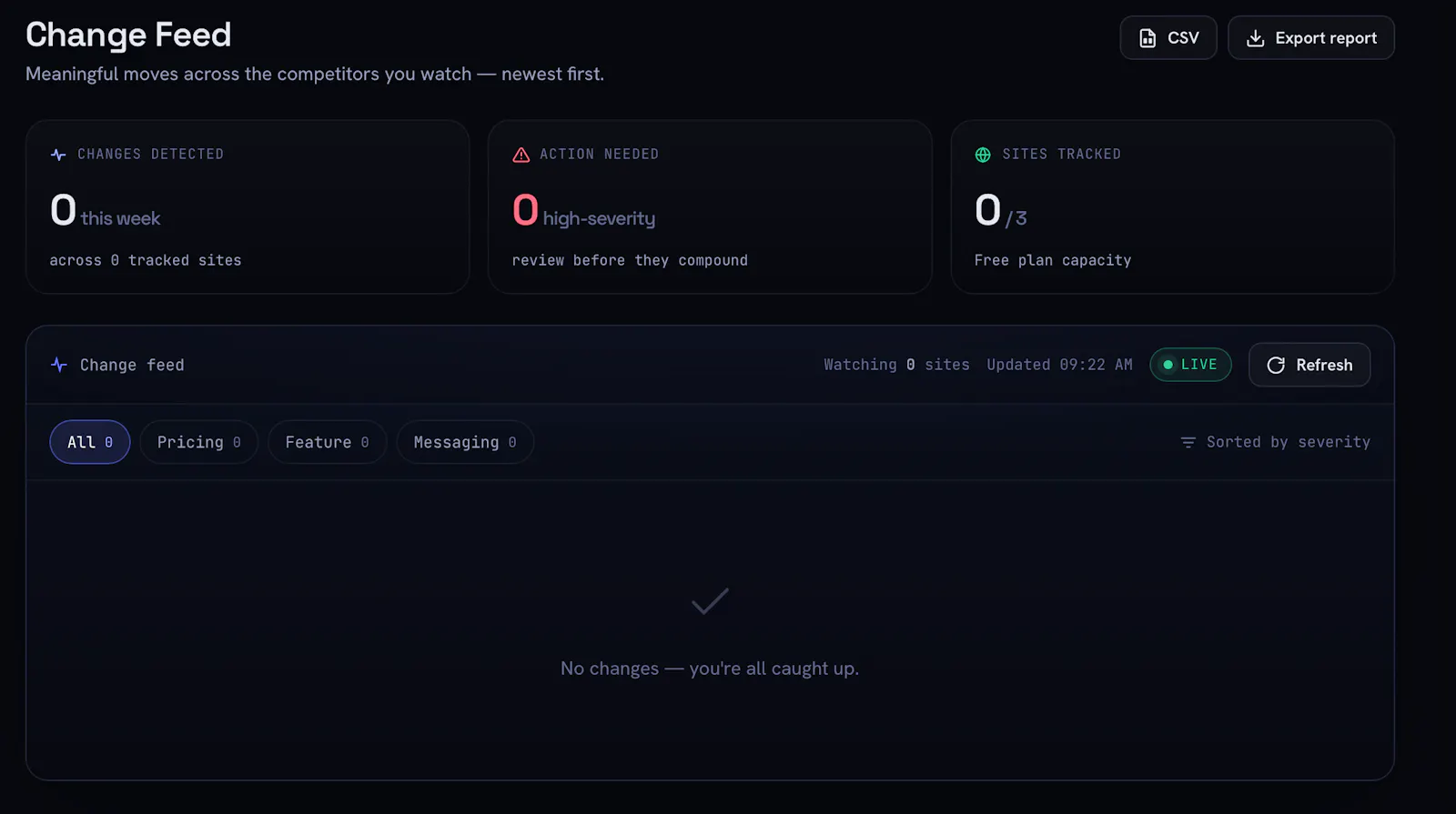 RivalWatch Track of your competitors screenshot 3