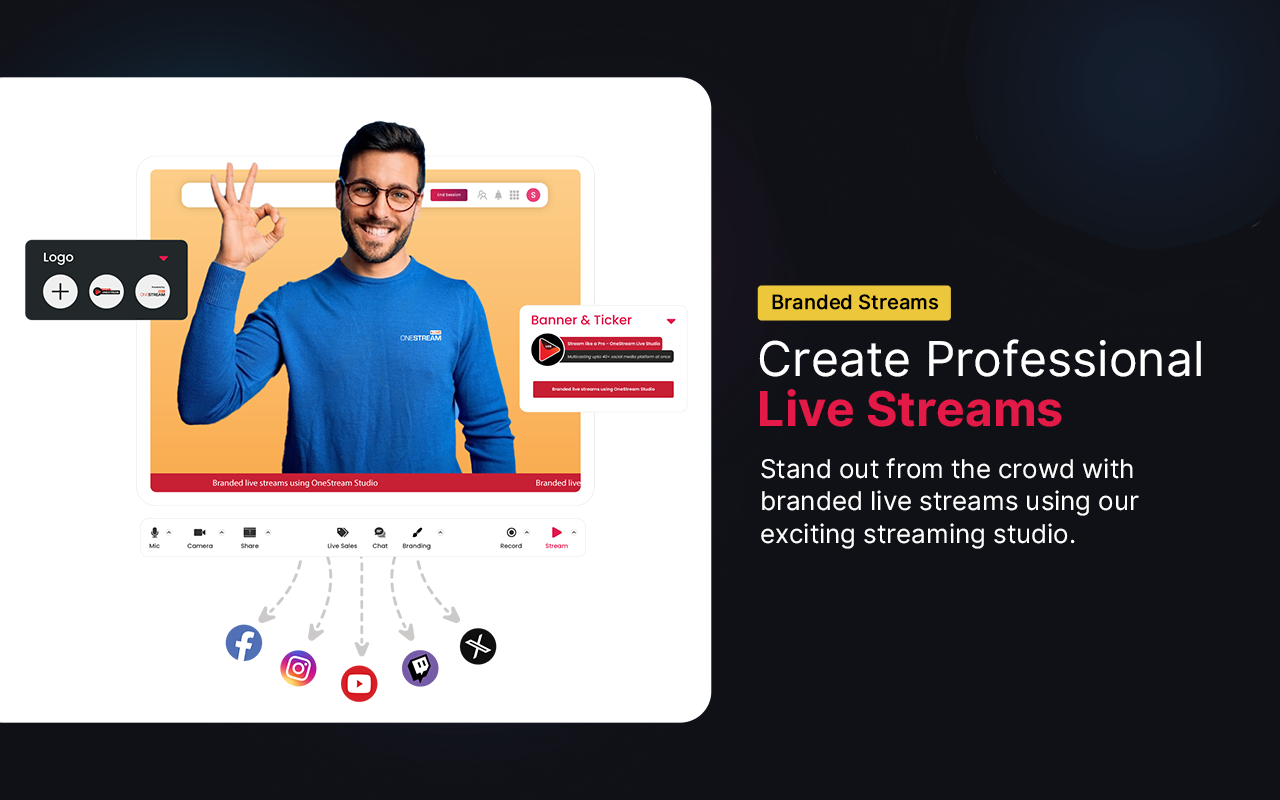 OneStream Live Studio Browser расширения media 2