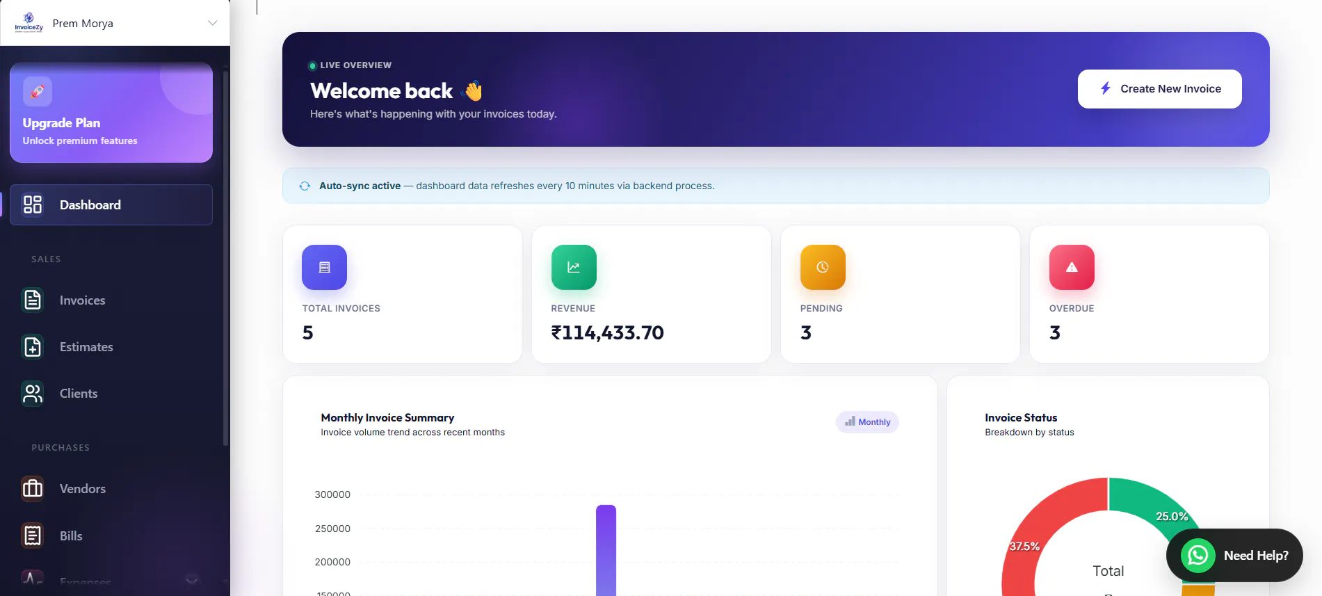 Invoicezy gallery image