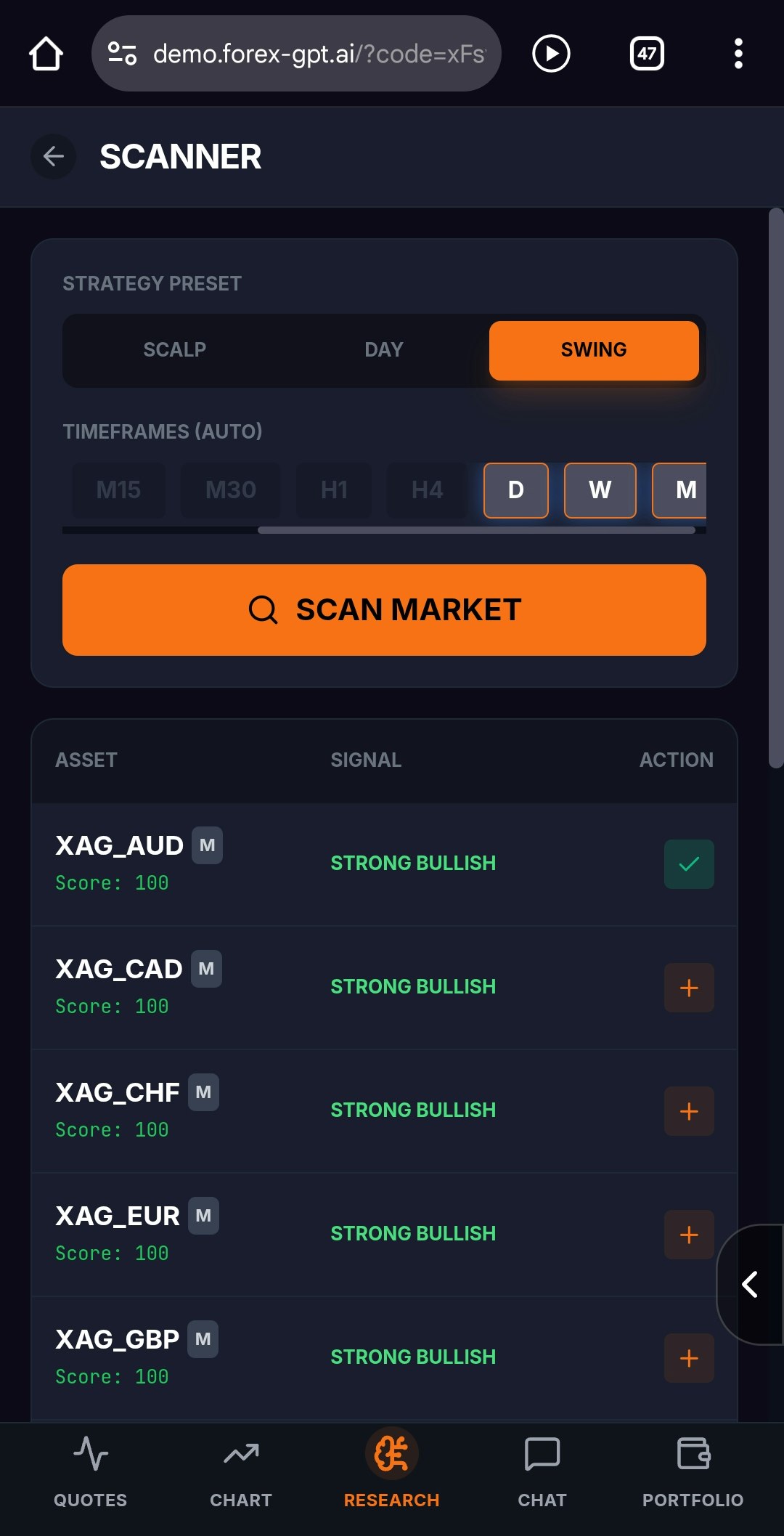 ForexGPT® Voice/Chat controlled trading gallery image