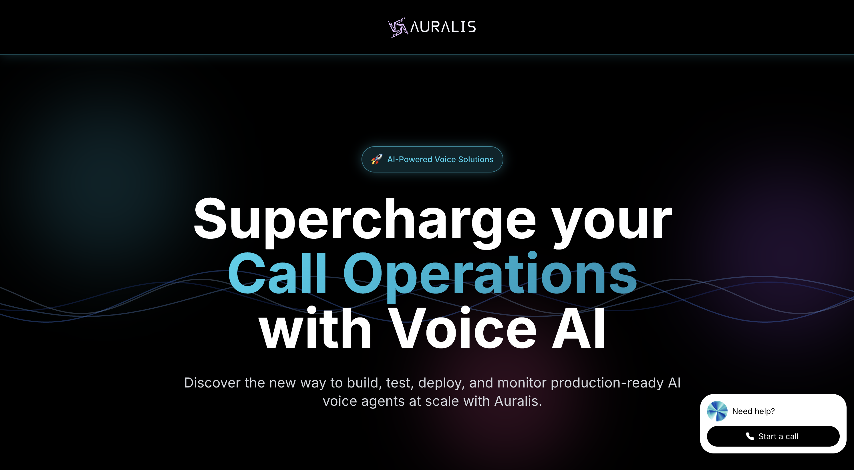 Auralis - Main product screenshot demonstrating key features and user interface