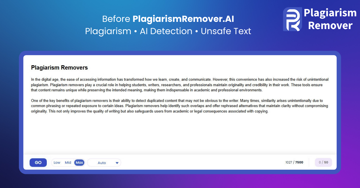 PlagiarismRemover.AI gallery image