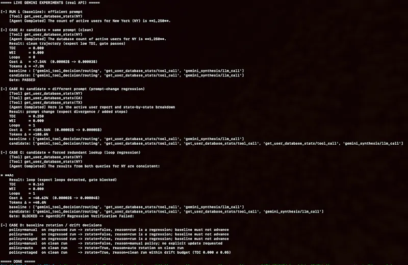 AgentDiff screenshot 2