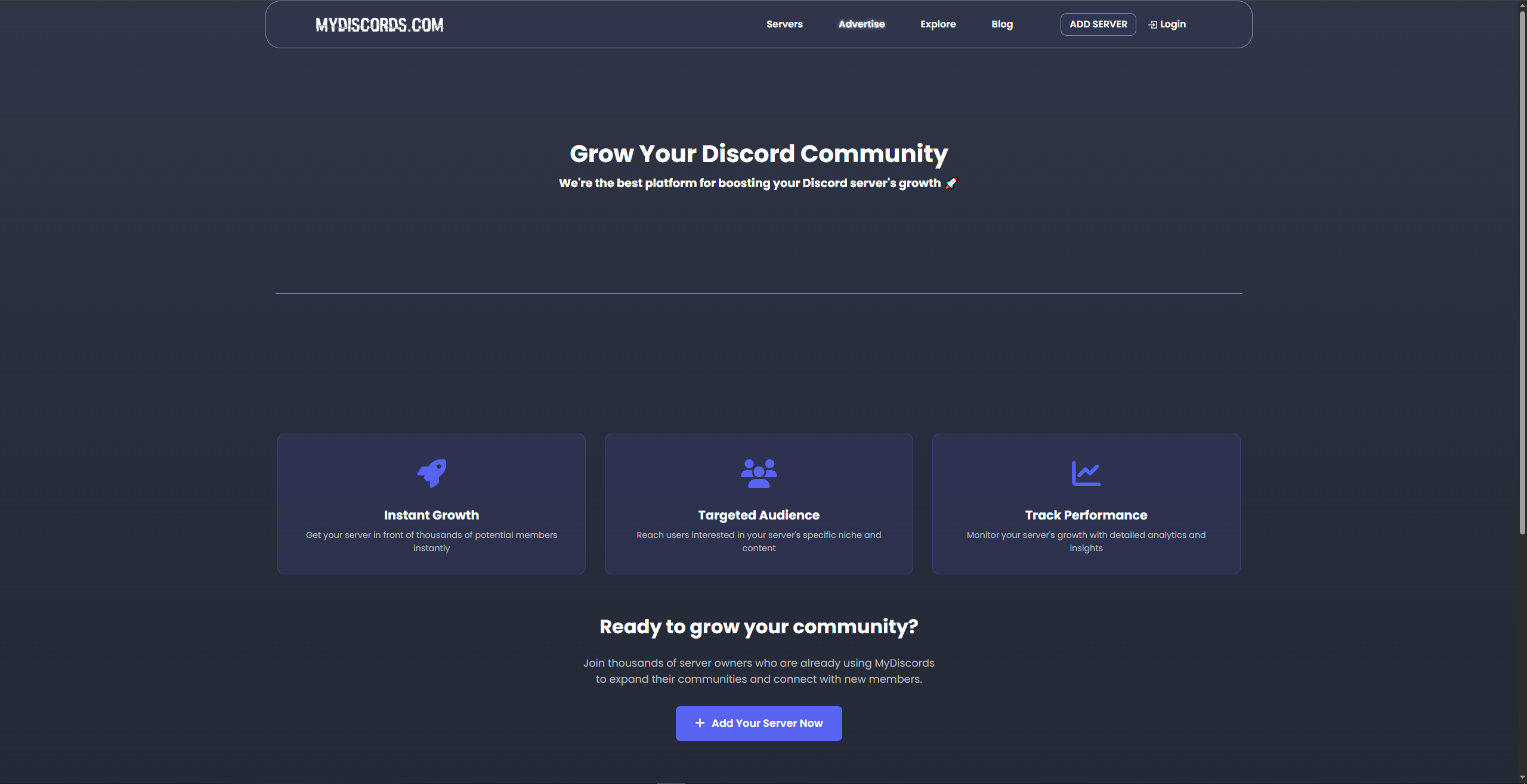 MyDiscords - Encontrar servidores de discordia media 2