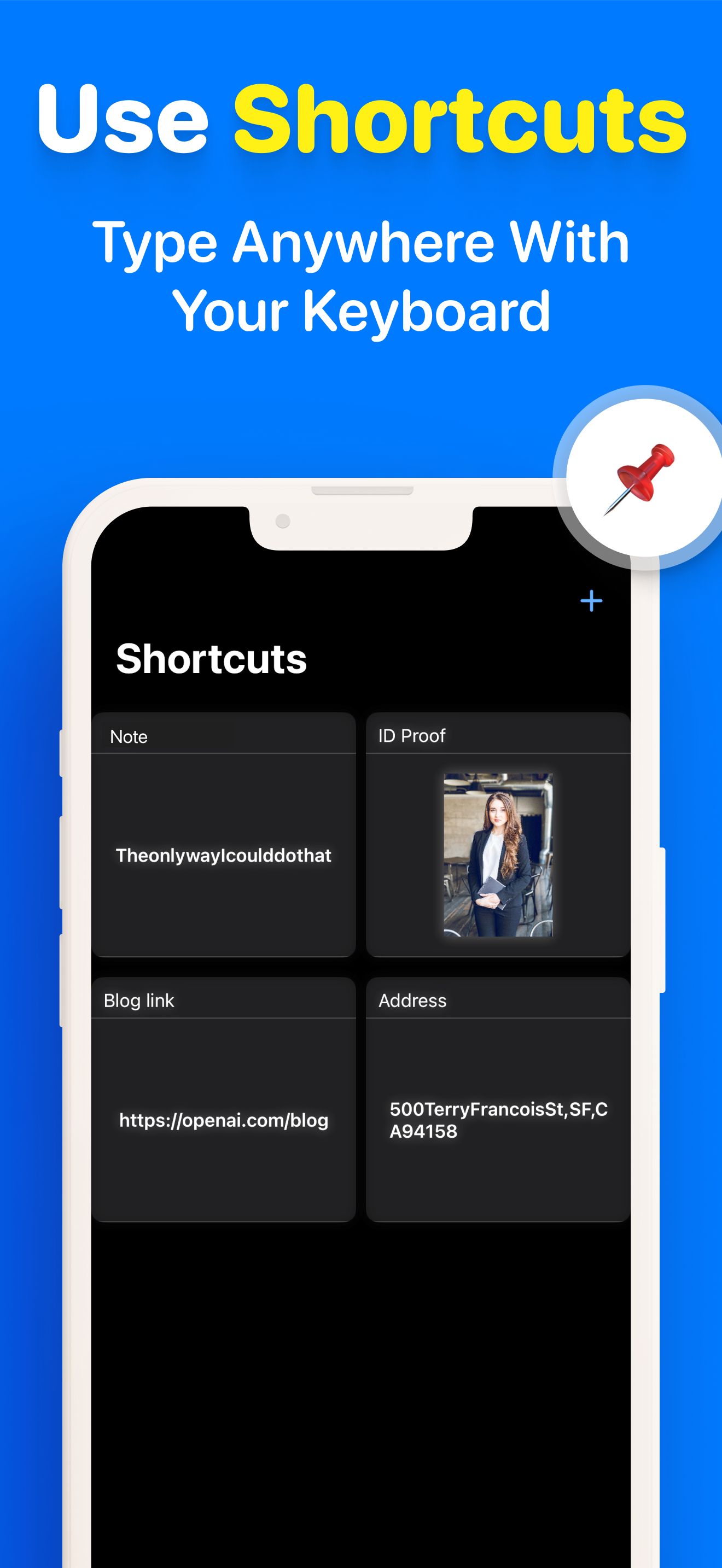 Mídia 4 de Clipkit - Digite menos.Cole mais rápido com teclado clipkit