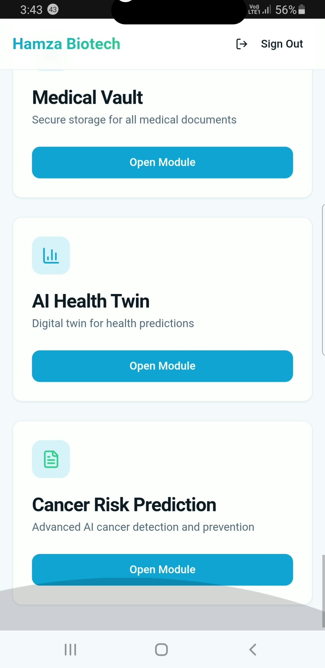 Hamza Biotech - Screenshot 3 showing product features and functionality