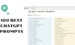 100+ Best ChatGPT Prompts image