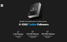 Twitter Growth Notion Dashboard media 2