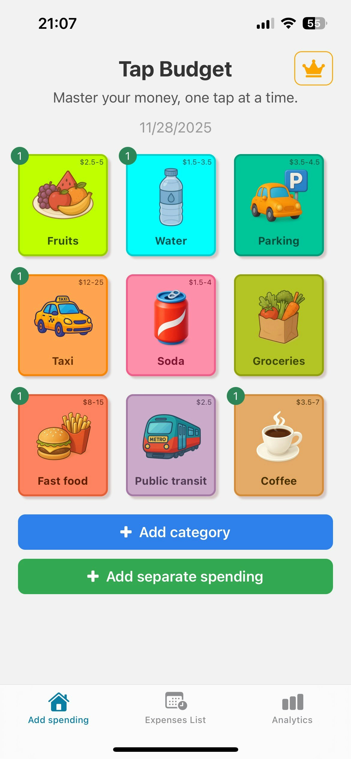 TapBudget gallery image