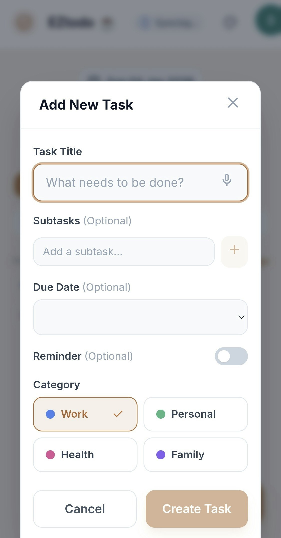 EZTodo - Screenshot 3 showing product features and functionality
