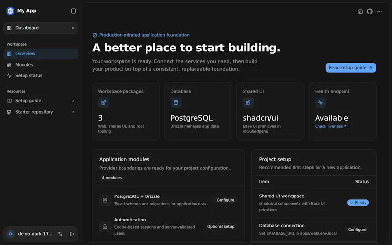 Clubedge Starter screenshot 1