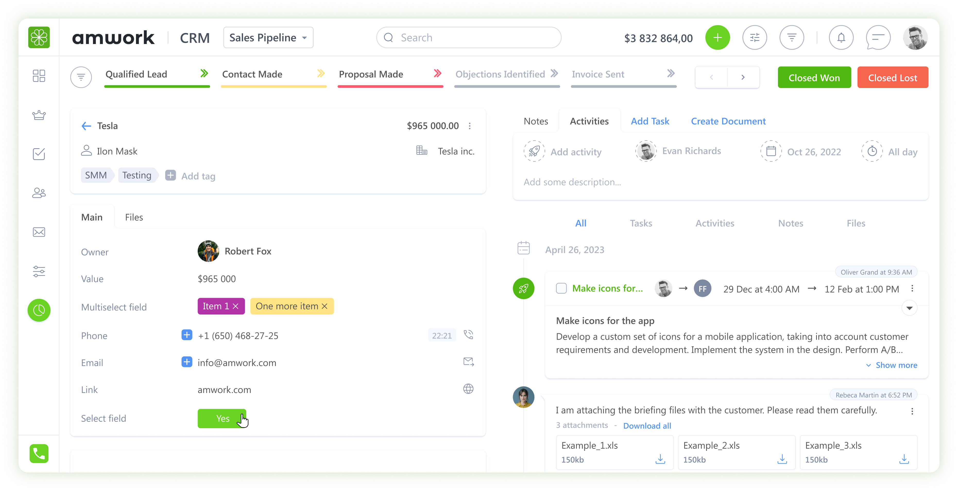 Amwork All in One Workspace Builder - Super Platform с 12 программными продуктами медиа 8