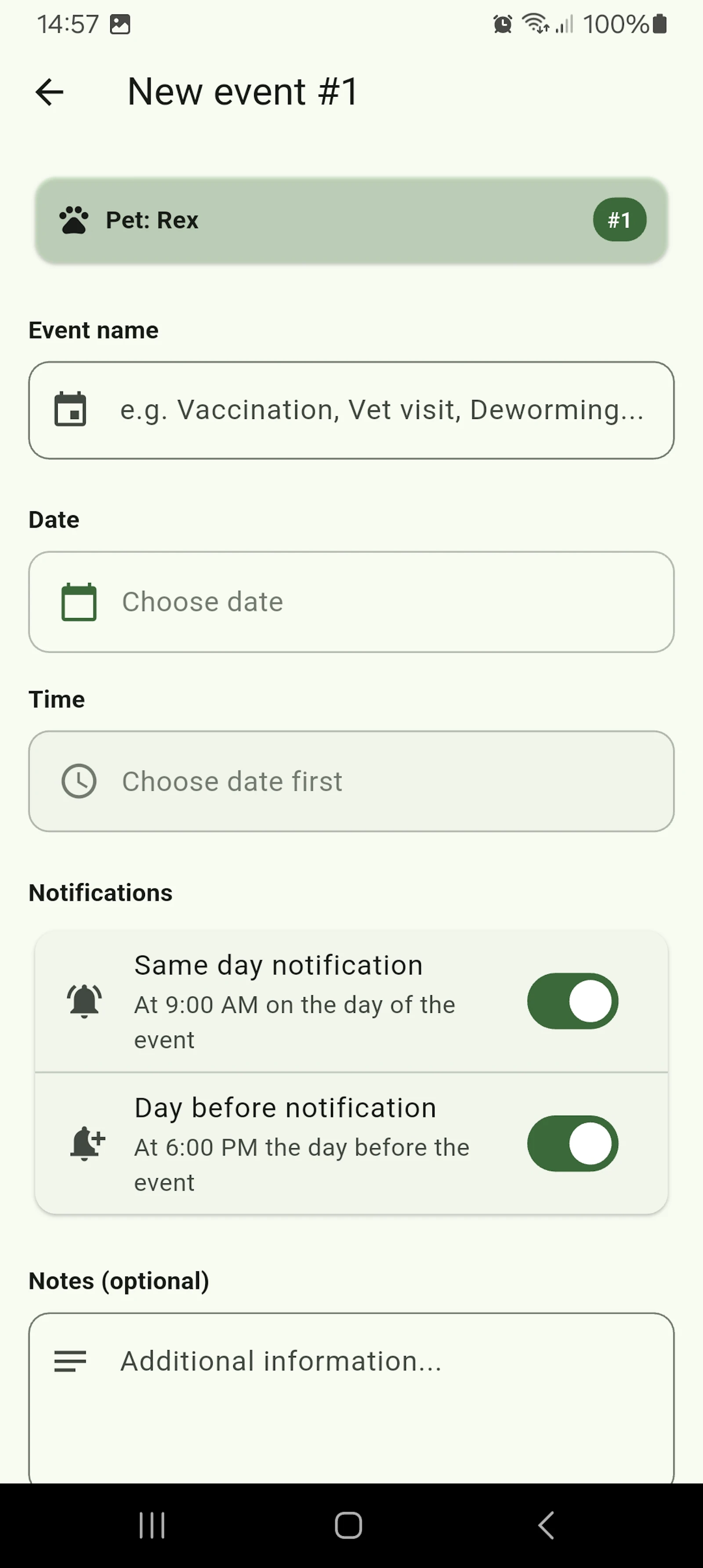 Pet Care: Health Tracker screenshot 7
