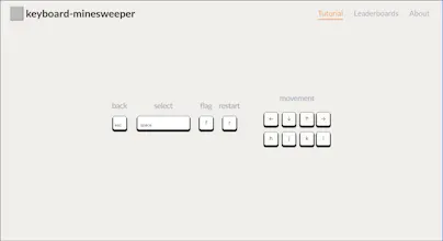 Keyboard Minesweeper gallery image