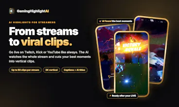 GamingHighlightAI gallery image