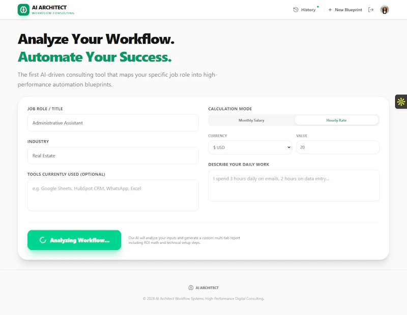 AI Workflow Architect screenshot 2