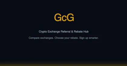 GcG — Crypto Exchange Rebate Comparison gallery image