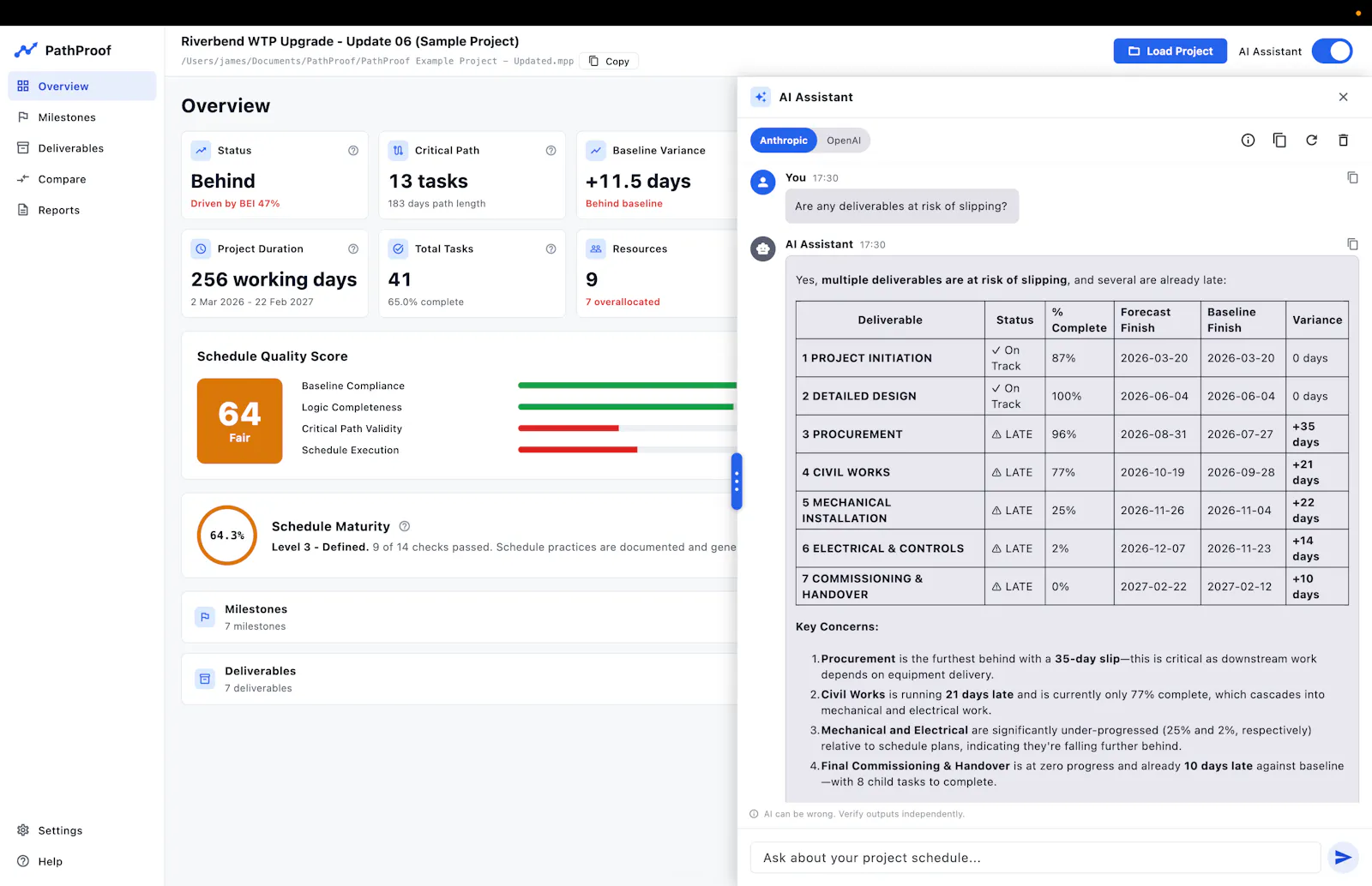 PathProof screenshot 3