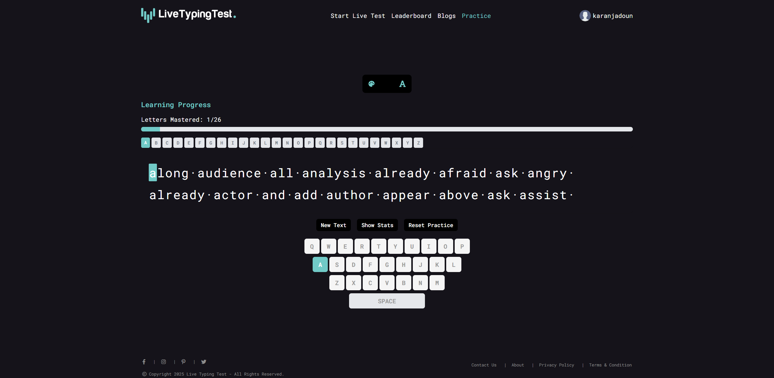 Live Typing Test gallery image