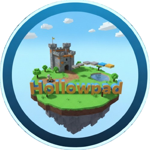 Hollowpad - Product Hunt launch logo and brand identity