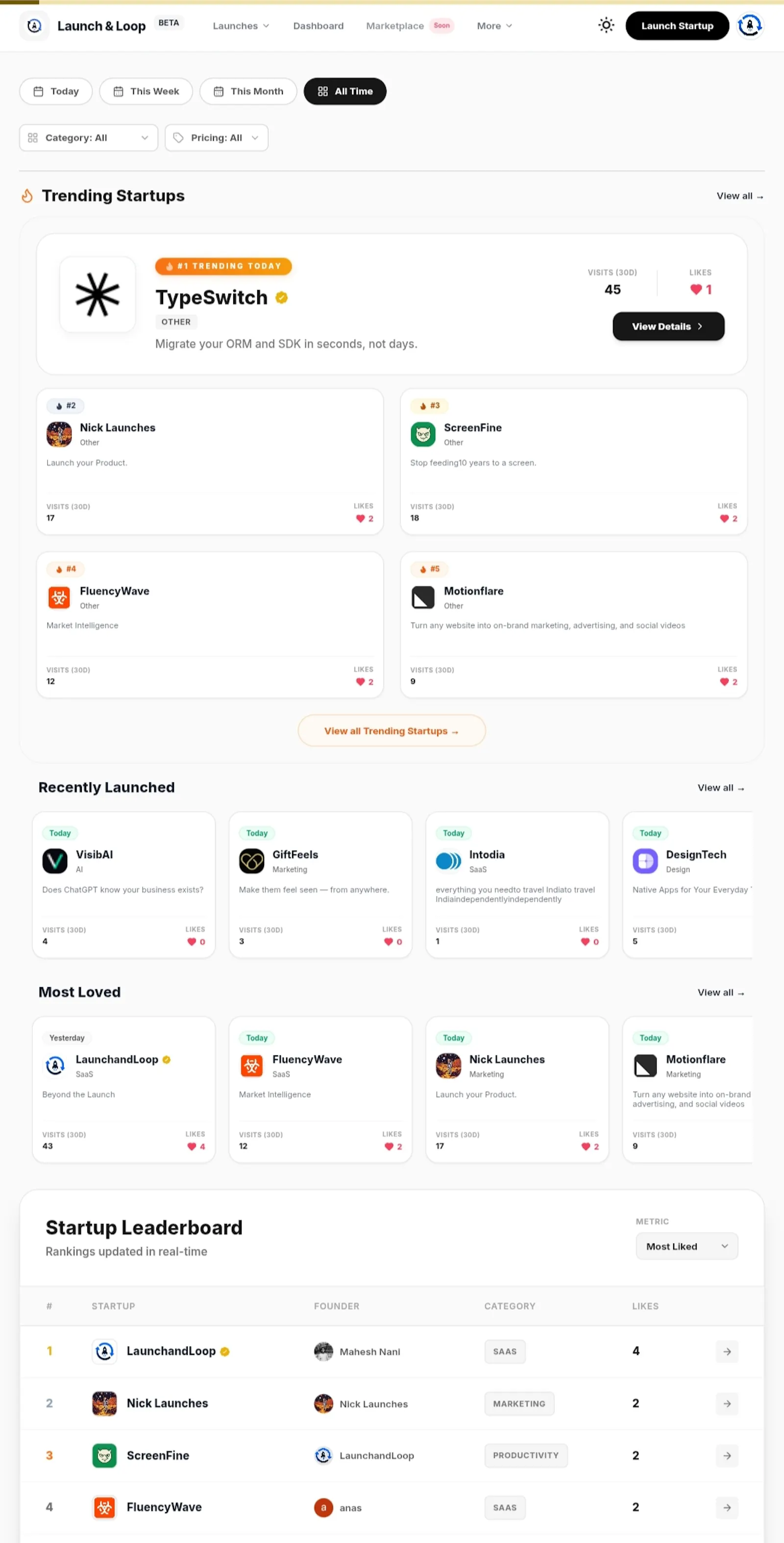 LaunchandLoop screenshot 1