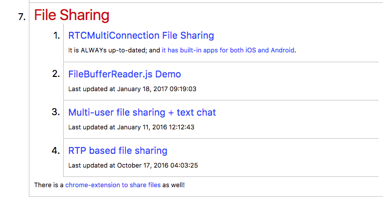 WebRTC gallery image