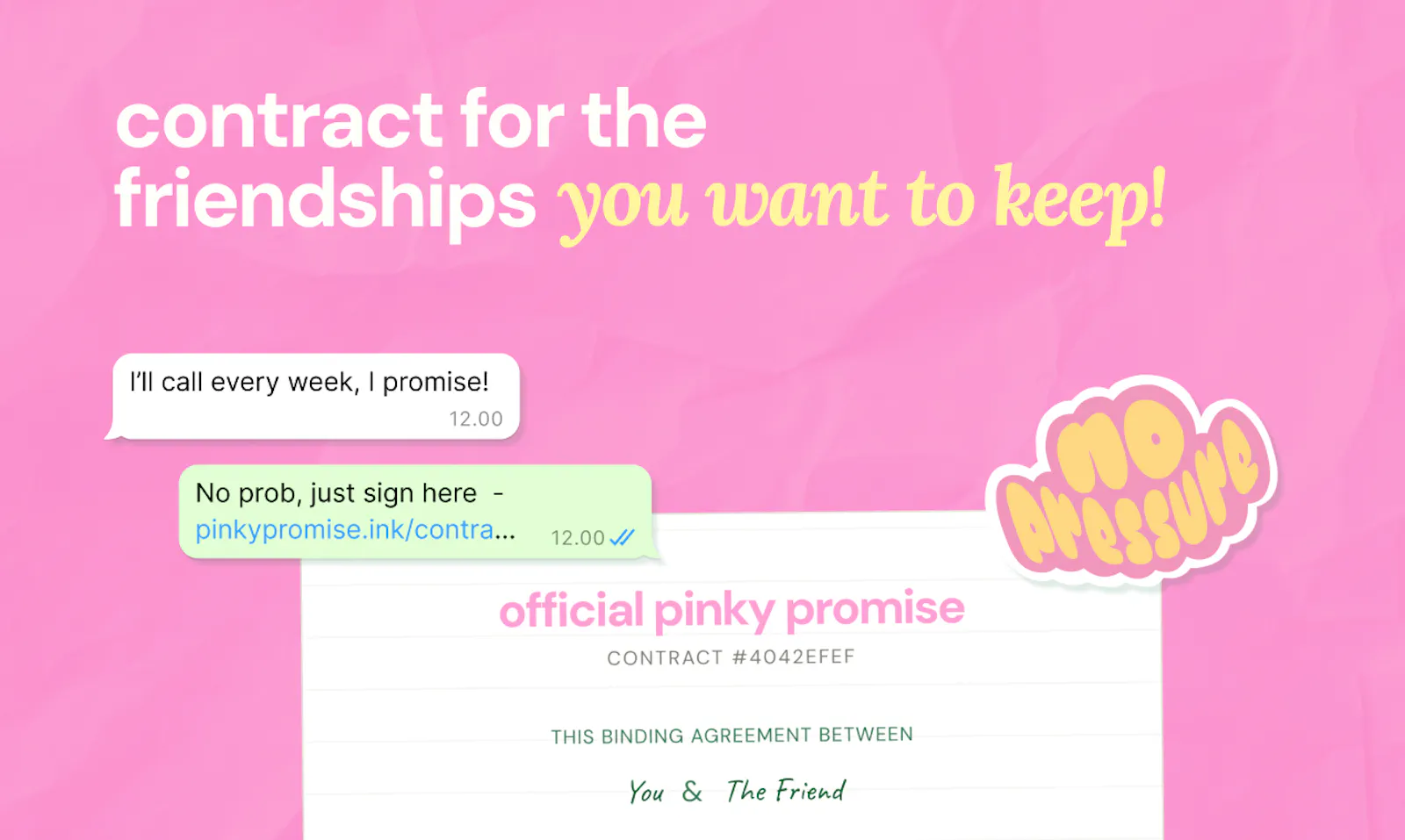 Pinky Promise screenshot 1