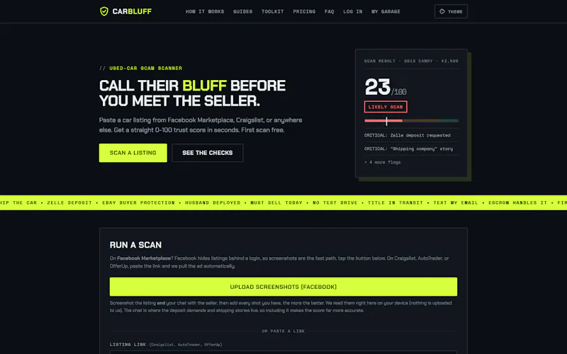 CarBluff.com screenshot 4