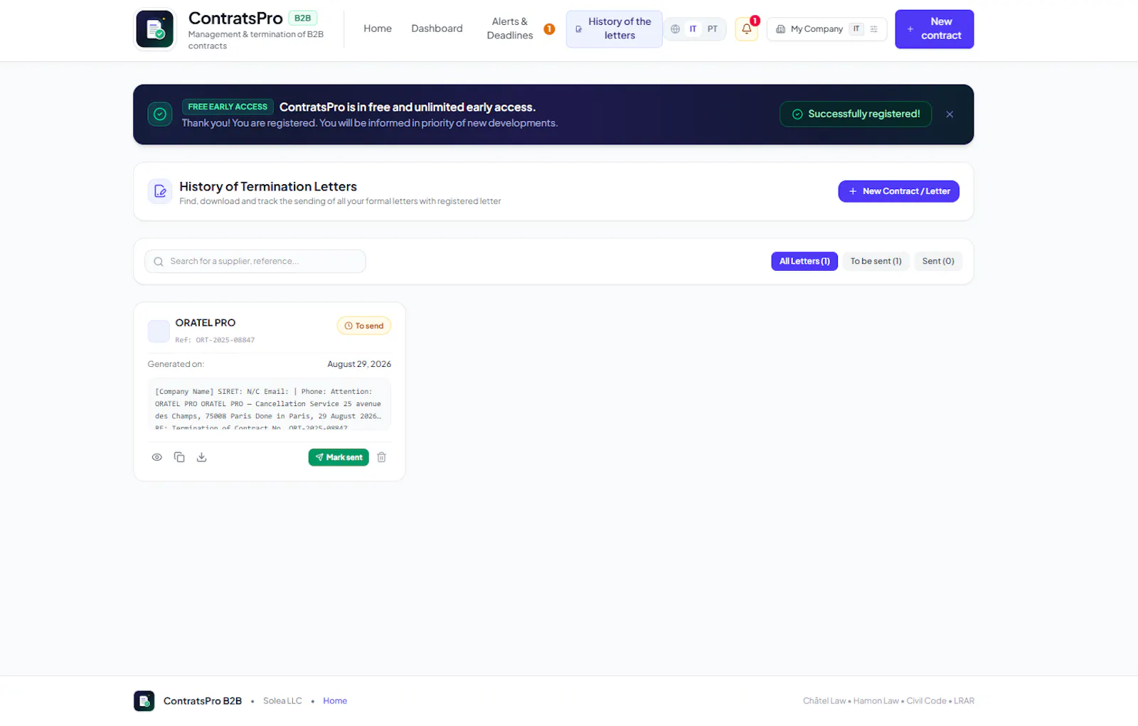 ContratsPro B2B screenshot 6