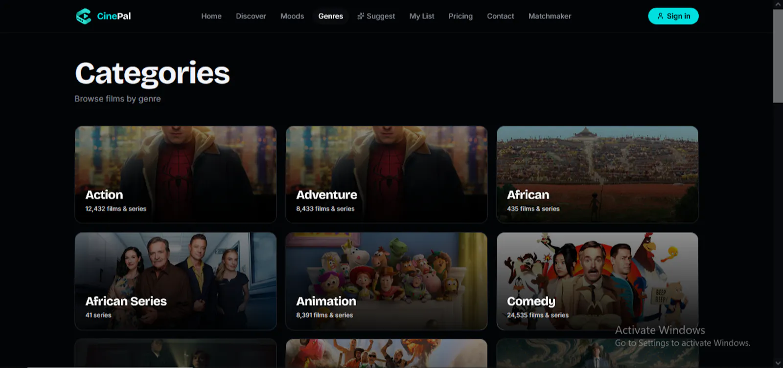 CinePal screenshot 2