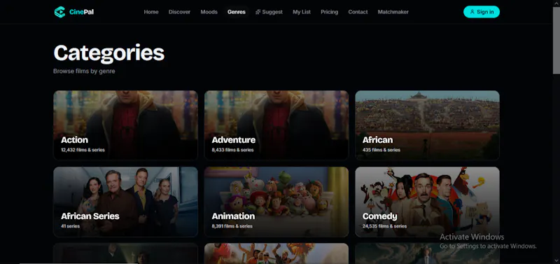 CinePal screenshot 2