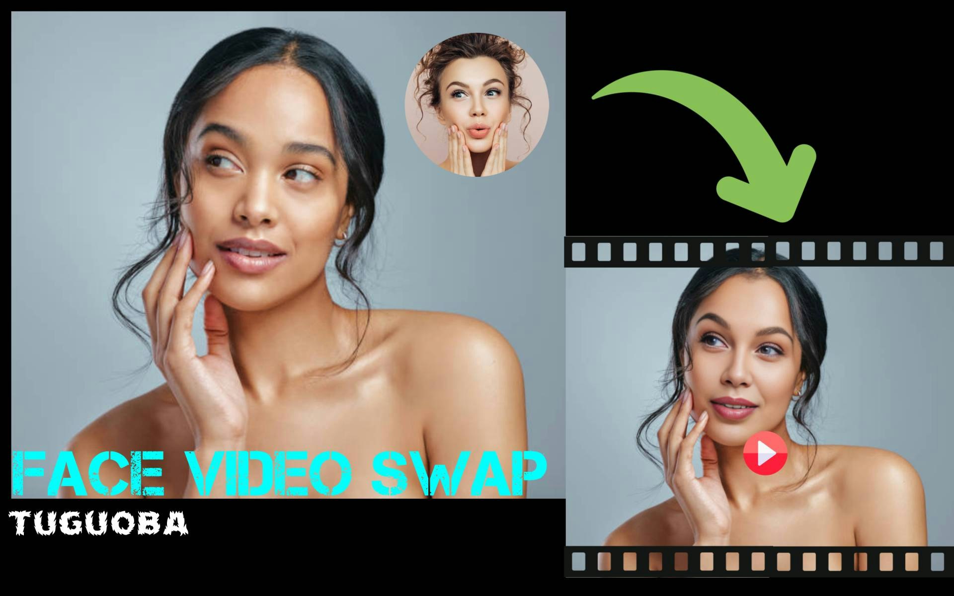 Tuguoba Video FacesWap - Video di qualità in studio Swaps, nessun editor richiesto media 1