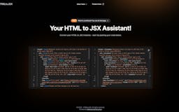 HTML to JSX media 2