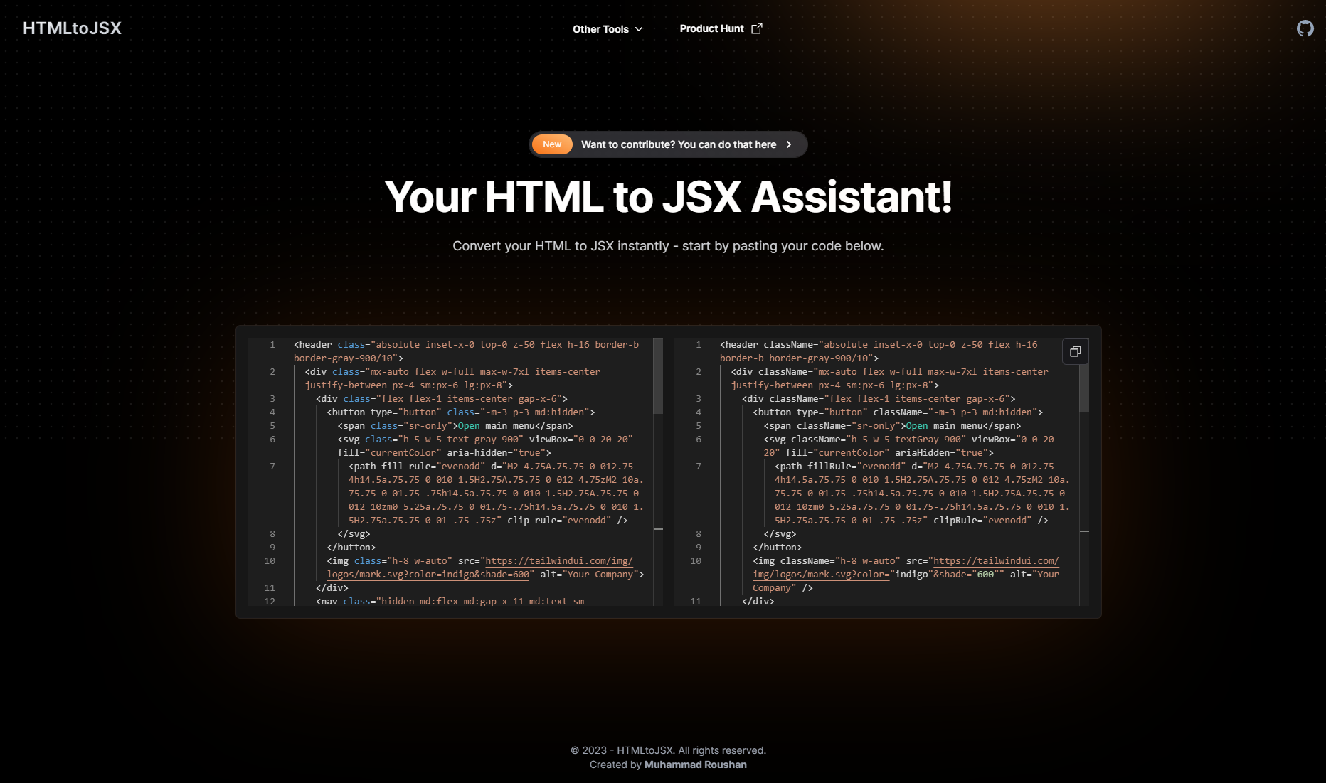 Mídia 2 de HTML para JSX