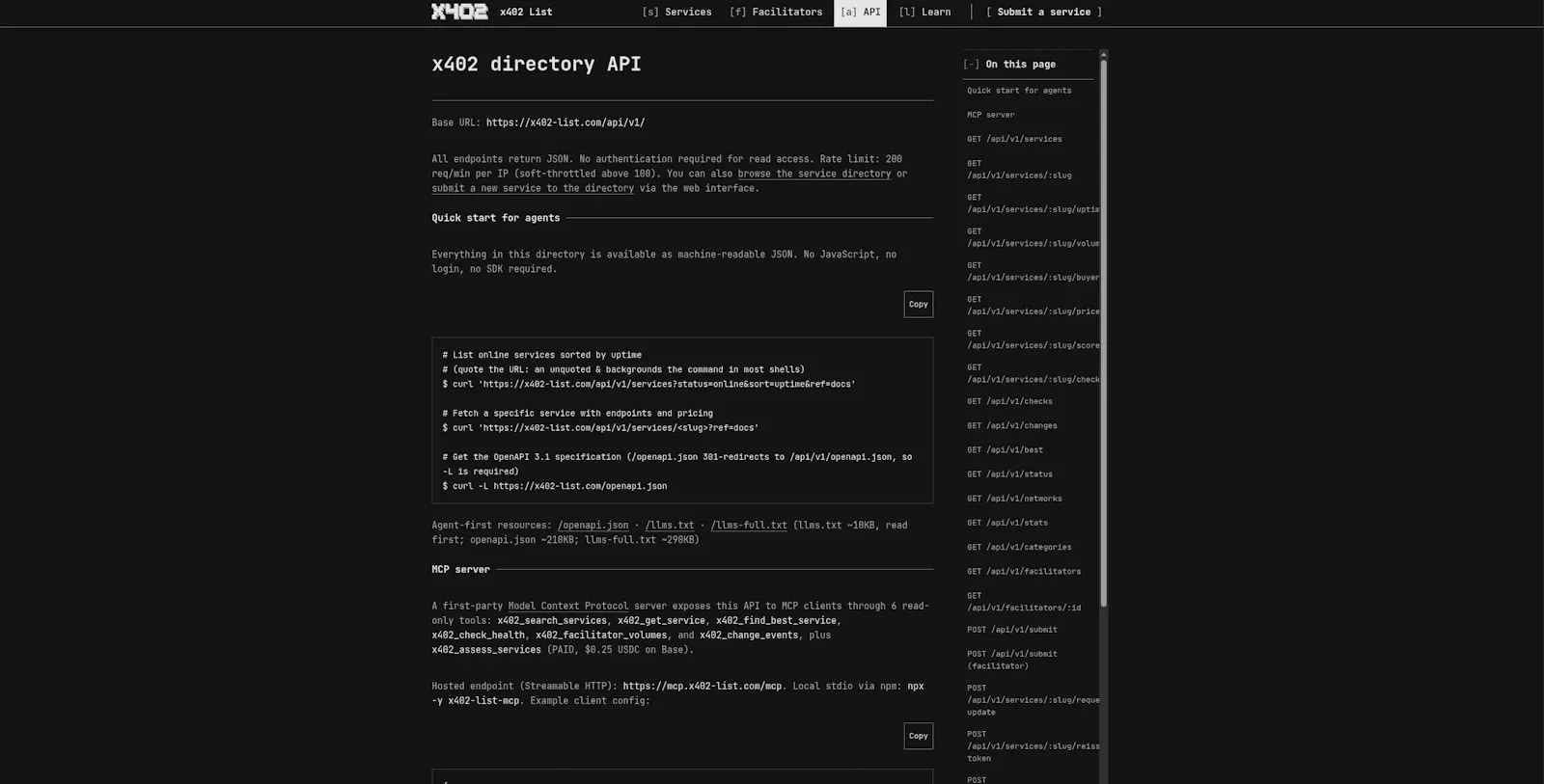x402 List screenshot 5