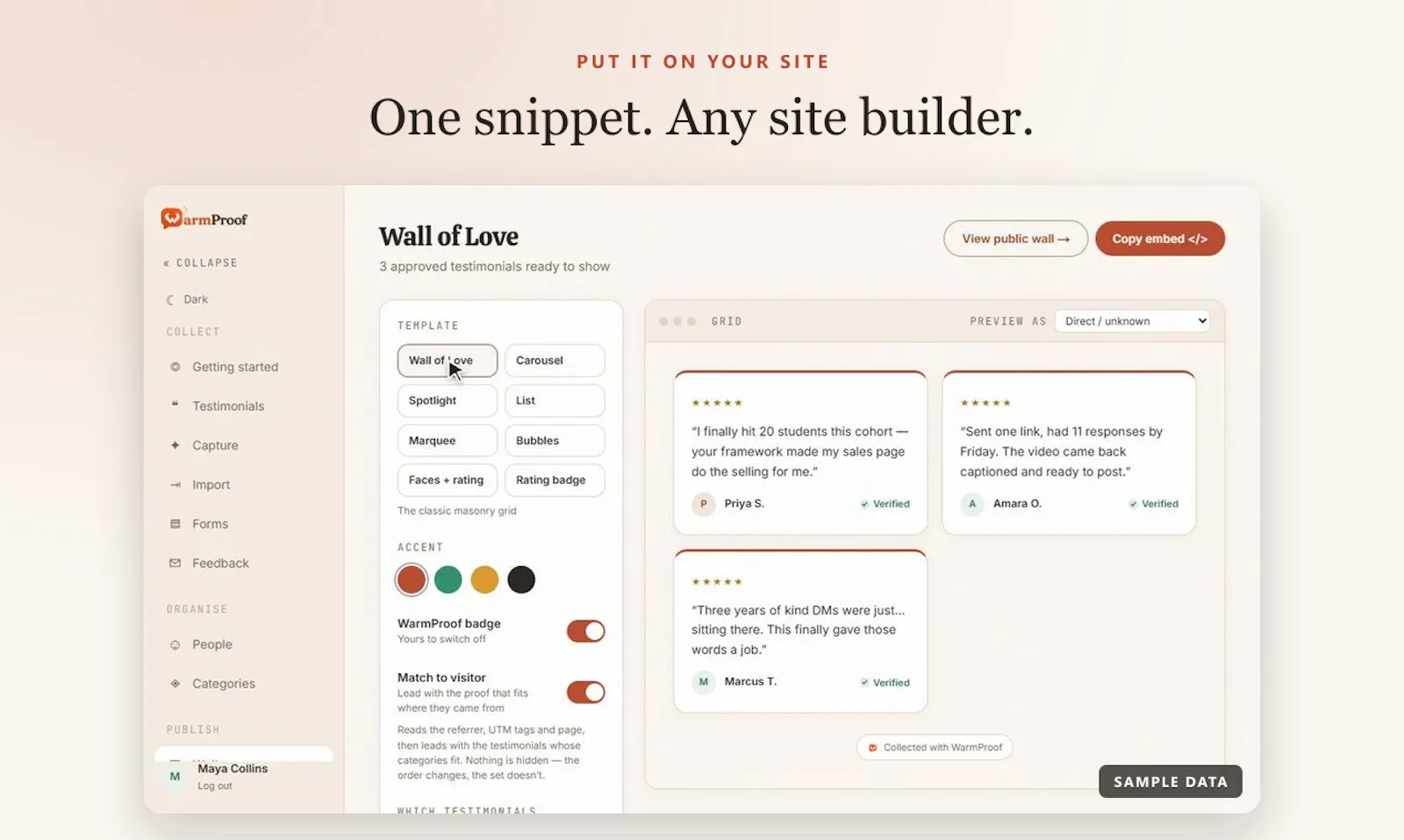 WarmProof screenshot 7