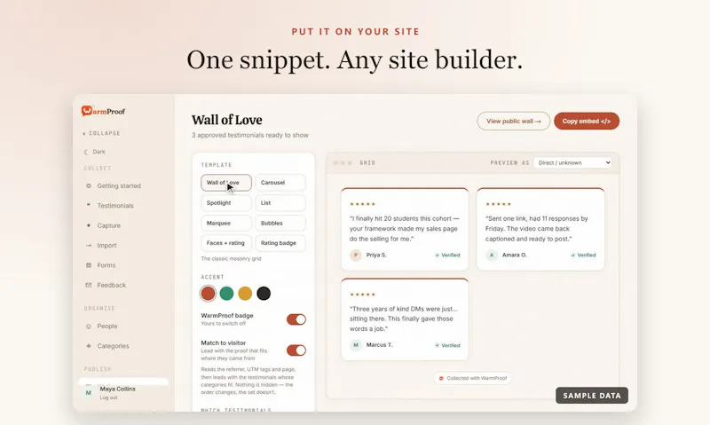 WarmProof screenshot 7
